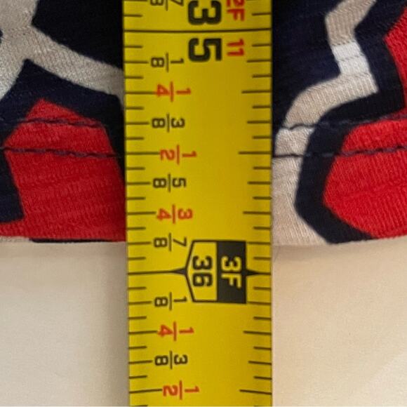 41 Hawthorn Navy, Red & White Faux Wrap Office Career Dress NWOT Size M - Picture 14 of 14